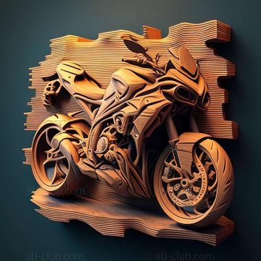 3D model BMW F 800 R 2009 (STL)